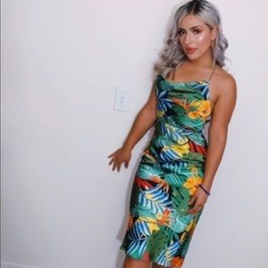 Hawaiian silk dress